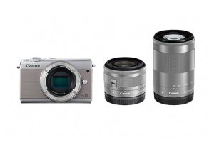 ふるさと納税で貰えるミラーレスカメラ EOS M100 ダブルズームキット（グレー）